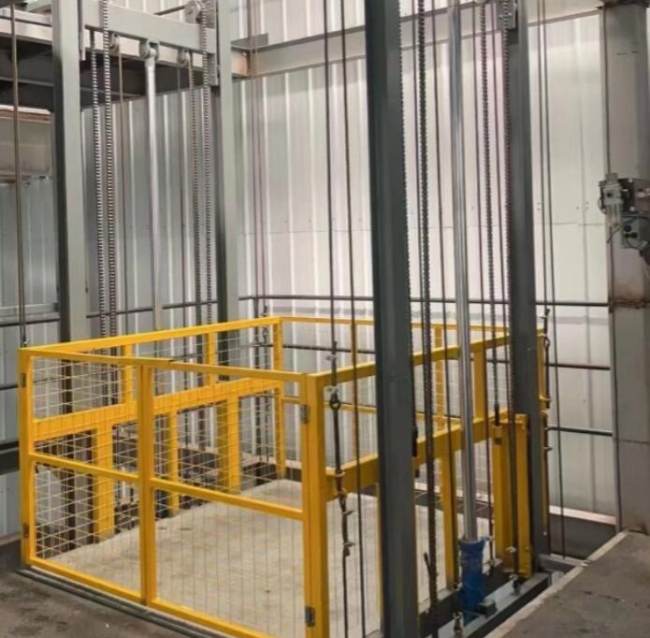 禄丰导轨式升降机一般加工周期